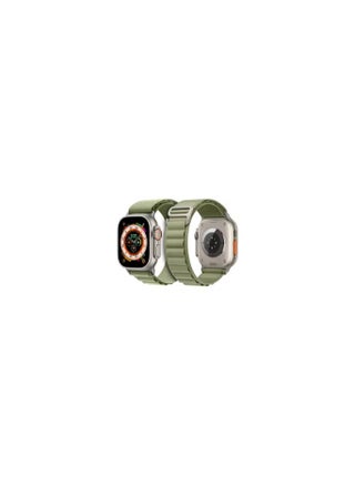 Watch Ultra Smartwatch with Rugged Titanium Case and Alpine Loop 49mm Fitness Tracker Precision GPS Action Button Extra Long Battery Life with Green Alpine Loop Band - pzsku/Z20C2D3041092CFB10D25Z/45/_/1740331282/0cacb2b5-b4ca-4f20-a734-232940c81ad3