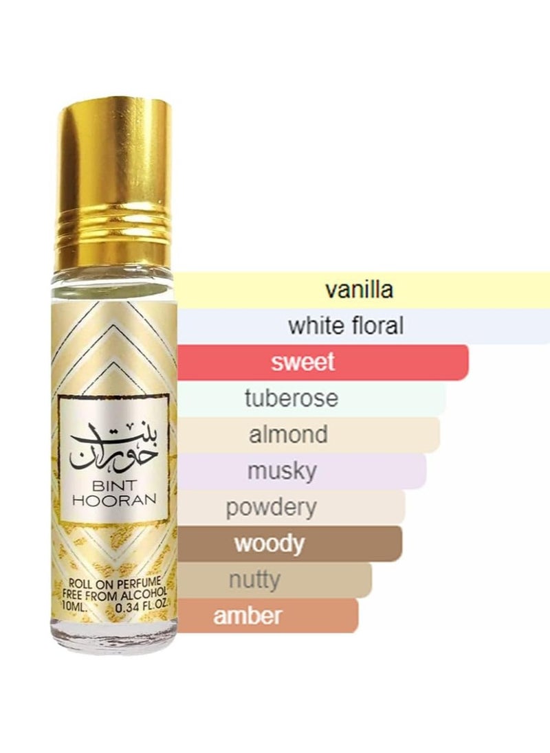 ارض الزعفران - عطر بنت حوران رول أون، 10 مل - Image 1