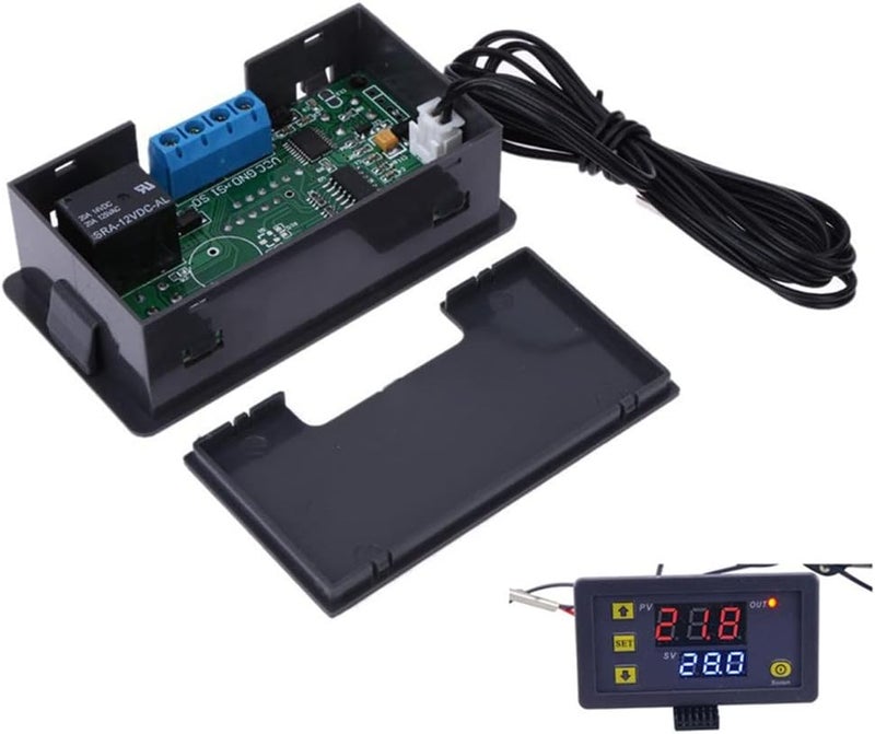 JSEIAJB Mini Digital Temperature Controller Thermostat Regulator Heating Cooling Control Thermoregulator Ensor(AC110-220V) - Image 4
