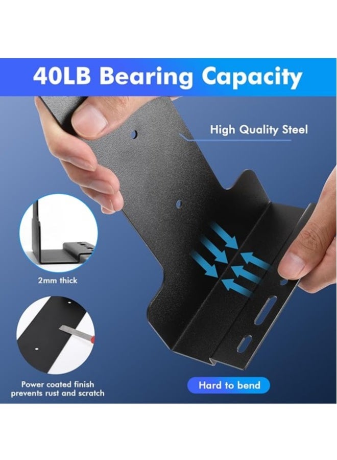 PS5 Wall Mount Playstation 5 Wall Mount Rugged Steel Wall Mount for Playstation 5 Disc and Digital Edition 5-in-1 PS5 Wall Mount Controller Stand Headset Hanger PS5 Accessories - Image 4