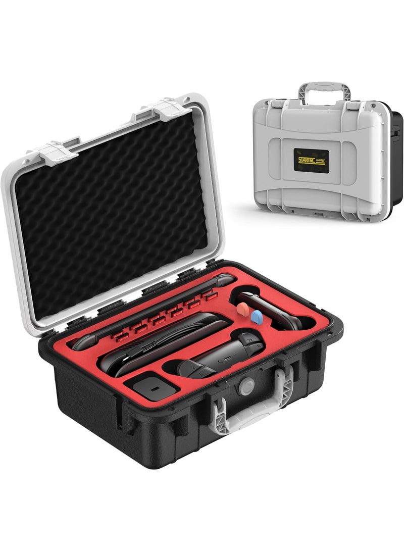 ألعاب ستارترك حافظة STARTRC GAMES الصلبة المحمولة لنينتندو سويتش 2 إصدار ديلوكس محترف مقاوم للماء وفقًا لمعيار IP67حافظة سفر صلبة مع بطانة ناعمة - مناسبة للجهاز ويد التحكم Pro والإكسسوارات - Image 1