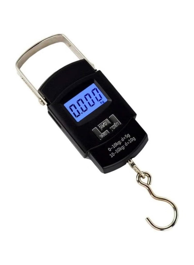 ميزان أمتعة محمول إلكتروني رقمي بسعة 50 كجم/110 رطل - Image 1