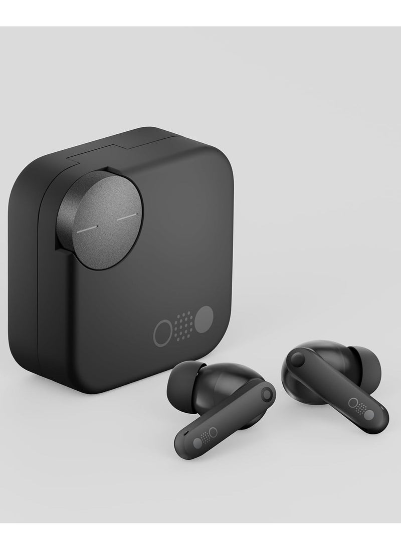 CMF - Buds Pro 2 ChatGPT Integrated True Wireless With Clear Voice Technology 2.0 50 dB Smart Active Noise Cancellation Spatial Audio Effect IP55 black(Latest version 2025) - Image 1