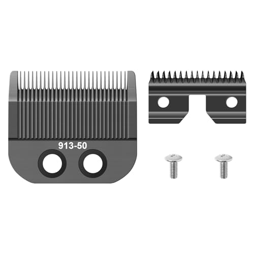 DODAER Replacement Trimmer Blade Compatible with oster Finisher Trimmer Model 59 and T-Finisher Trimmer Blades,Adjustable Medium Blade,BLACK 913-50 - Image 1