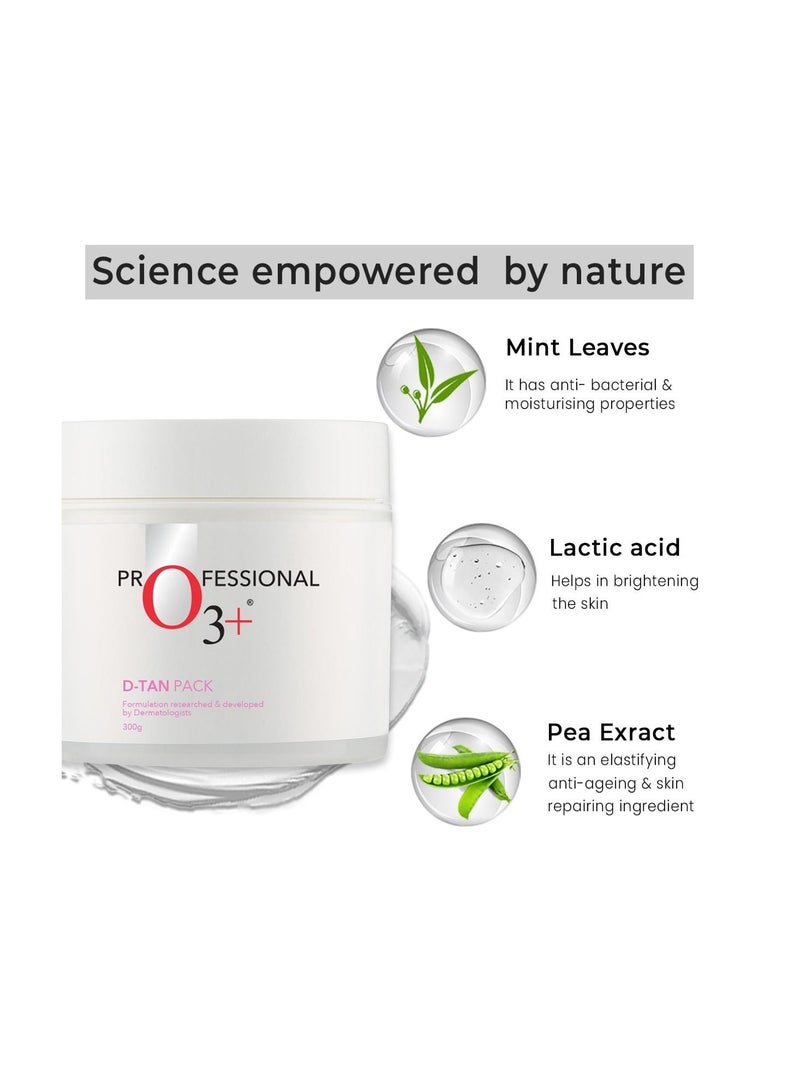 O3+ D-tan Pack 300G for Instant Tan Removal & Sun Damage Protection - Image 4