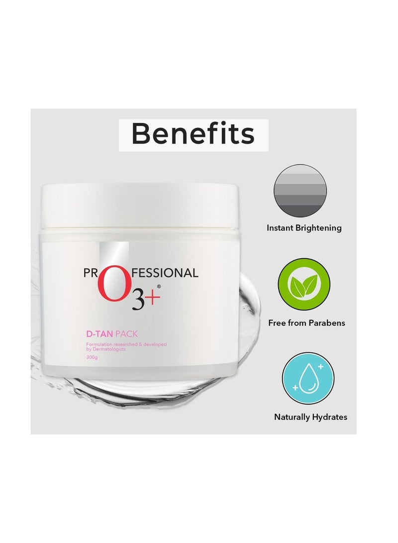 O3+ D-tan Pack 300G for Instant Tan Removal & Sun Damage Protection - Image 3