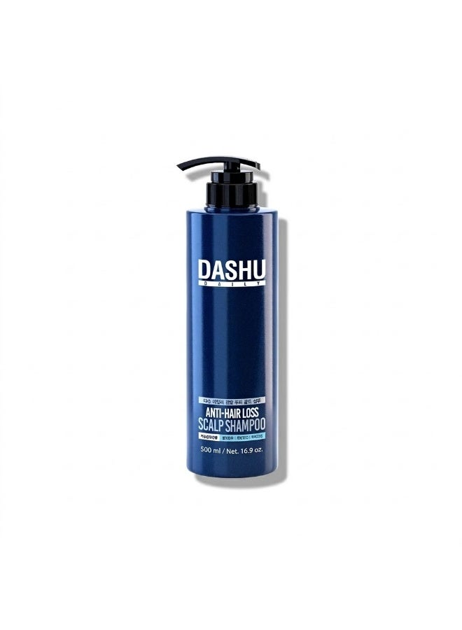DASHU Daily Anti Hair Loss Shampoo for All Hair Types, 500ml - Image 1
