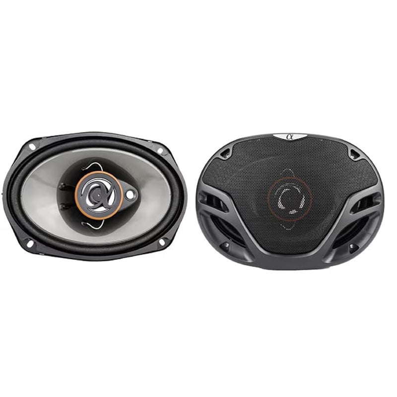 Alphasonik AS2629P Loudspeakers Pair of 6.5" 350W Max 3-Way Speakers Plus 6X9 500W Max 3-Way Car Audio Coaxial Speakers 4 Ohms Premium Quality Audio Door Speakers for Car or Truck Stereo Sound System - Image 2