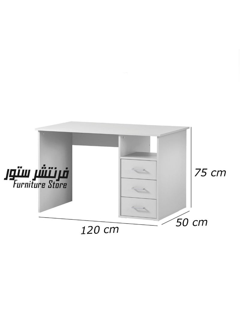 Furniture Store Modern desk, height 75 cm - width 120 cm - depth 50 cm, from Furniture Store.  - Image 2