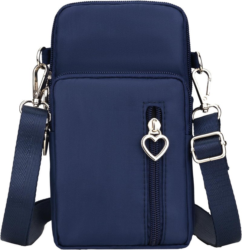 JANKS Small Crossbody Bag for Women - Mini Phone Purses with Crossbody Strap and Wallet - Nylon Arm Bag - Image 1