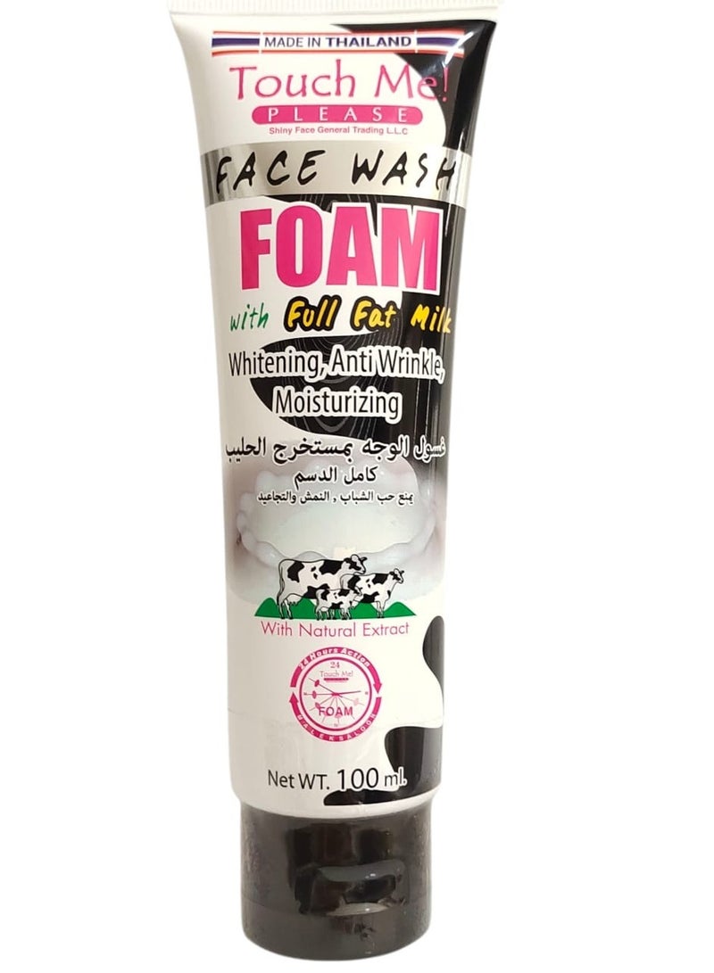 Face Wash Foam With Full Fat Milk 100 ml