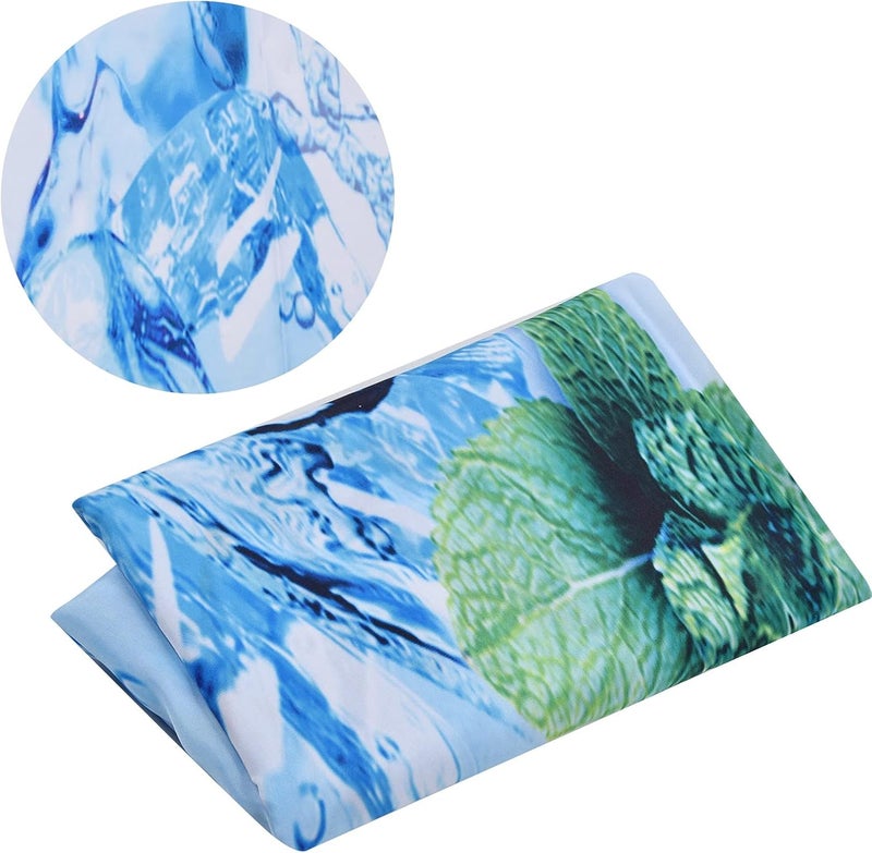 Waterproof Shower Curtain with Hooks, Elastic Hanging, Polyester Fiber, Colorful Design for Home Bathroom Bathtub - Durable and Anti - Wrinkle, Safe and Odorless, Ideal for Batht (150*180cm) - Image 4