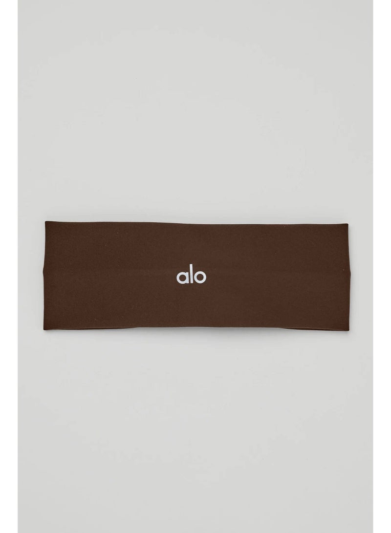 Alo Yoga رباط رأس ألو إيرليفت - رباط رياضي يمتص الرطوبة، مضاد للانزلاق، يثبت الشعر - Image 1