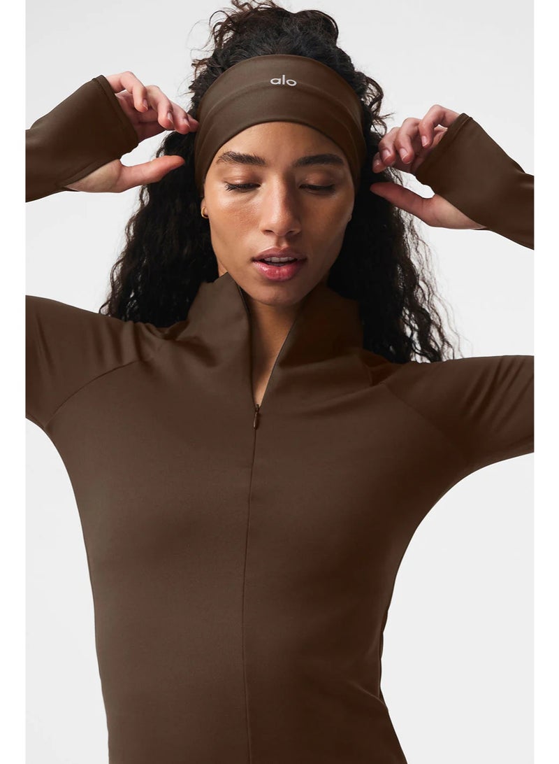 Alo Yoga رباط رأس ألو إيرليفت - رباط رياضي يمتص الرطوبة، مضاد للانزلاق، يثبت الشعر - Image 2