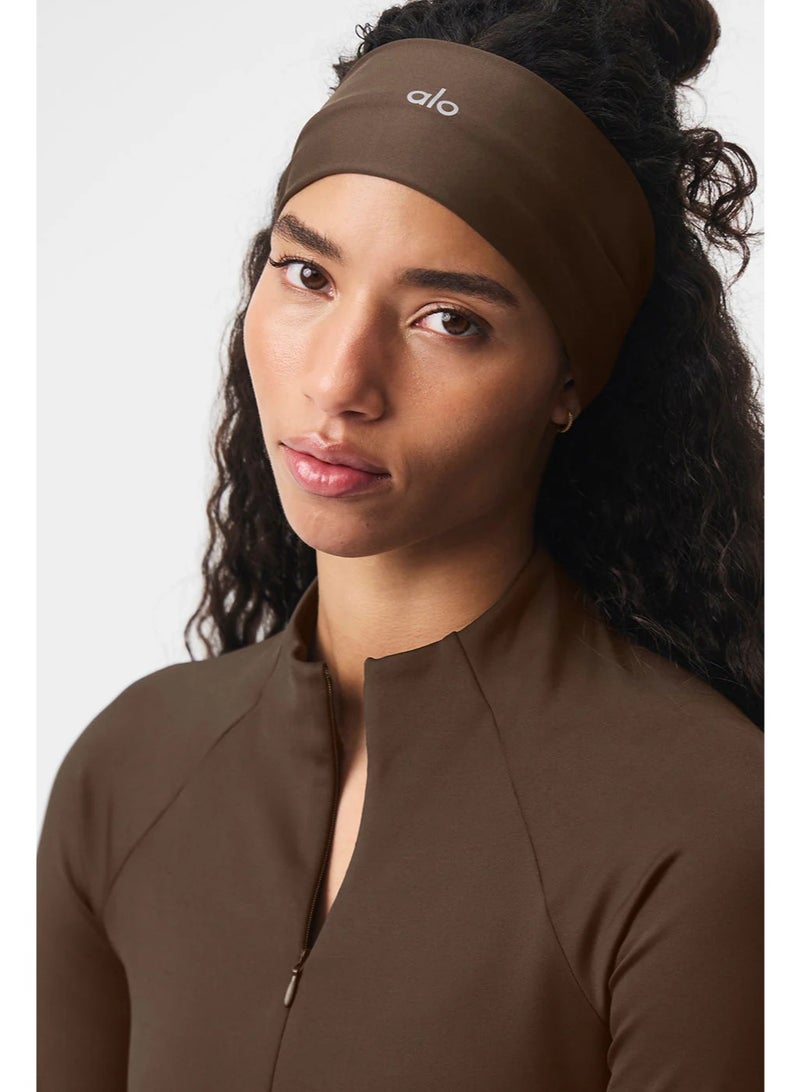 Alo Yoga رباط رأس ألو إيرليفت - رباط رياضي يمتص الرطوبة، مضاد للانزلاق، يثبت الشعر - Image 3