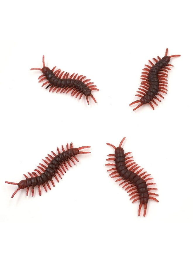 Cooplay 30Pcs Vintage Mock Fake Plastic Centipede Scolopendra Insects Joke Toys Prank Scary Trick Bugs For Party - Image 2