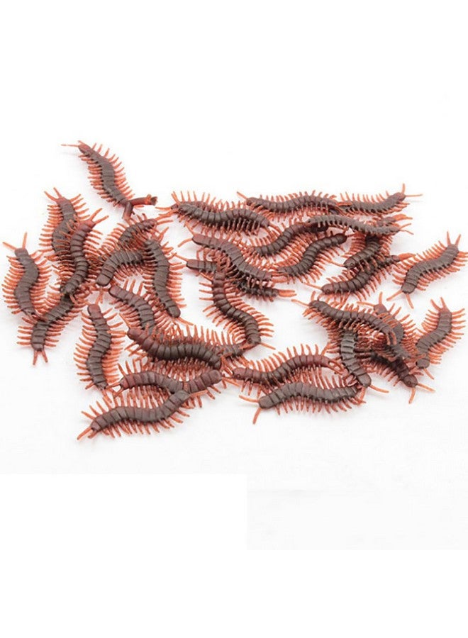 Cooplay 30Pcs Vintage Mock Fake Plastic Centipede Scolopendra Insects Joke Toys Prank Scary Trick Bugs For Party - Image 4