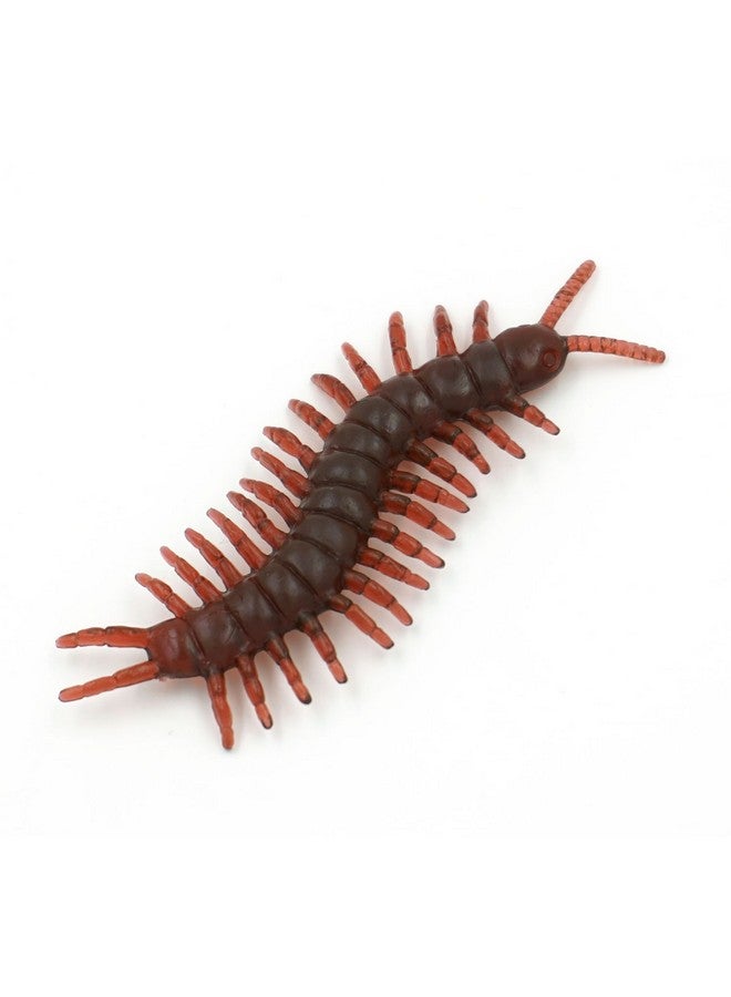 Cooplay 30Pcs Vintage Mock Fake Plastic Centipede Scolopendra Insects Joke Toys Prank Scary Trick Bugs For Party - Image 1