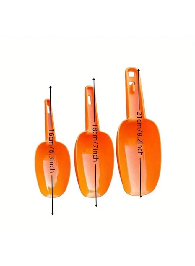 Blue 3 Pcs Plastic Garden Shovel for Sand Digging Beach Play Cat Litter - Image 5