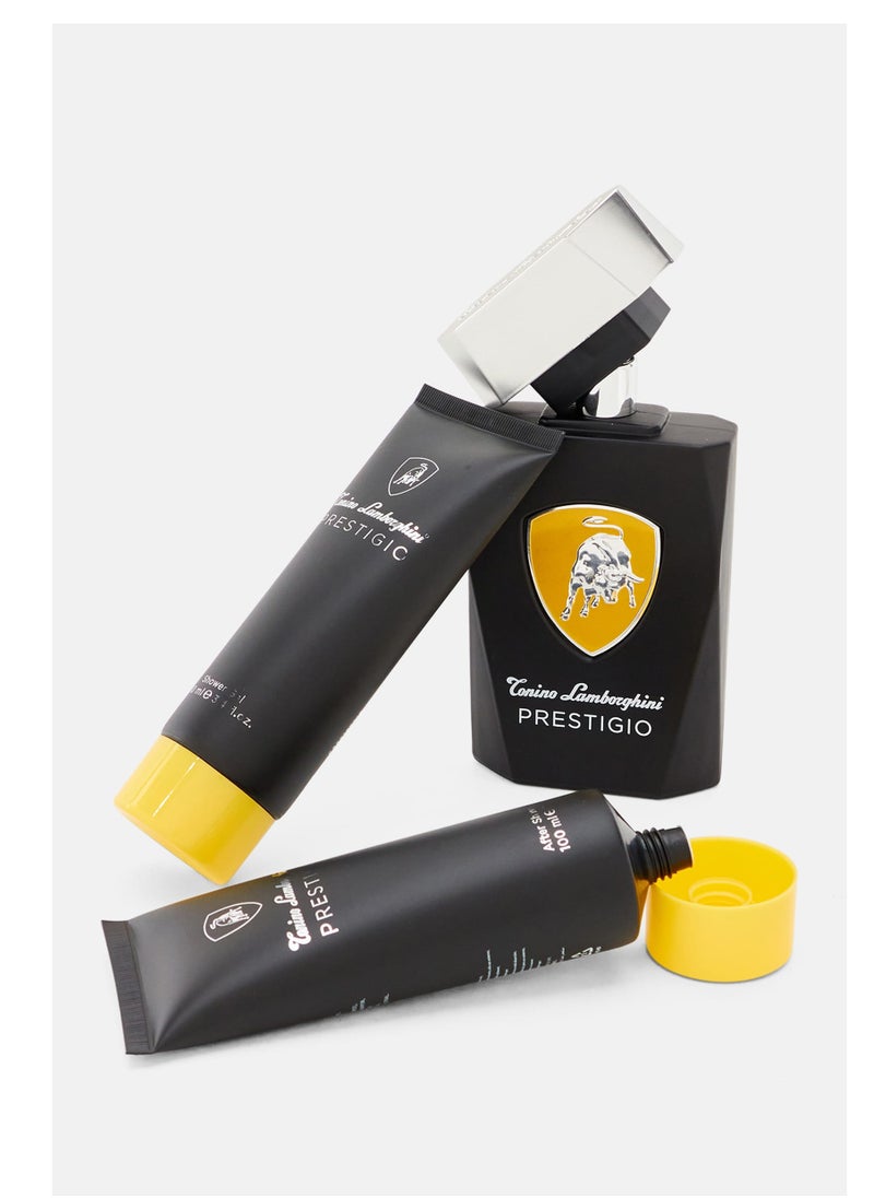 Tonino Lamborghini Tonino Lamborghini Prestige M EDT 125Ml+Shower Gel 100Ml+ After Shave 100Ml Set  - Image 3