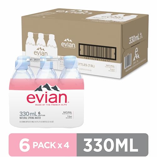 Evian Natural Spring Water 330 ML 1115 fl oz bottles 24 pack - Image 5