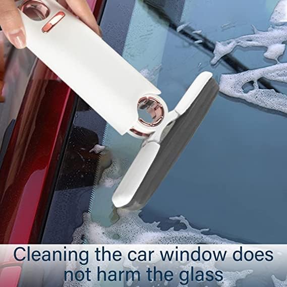 J3G J3G Portable Short Mop Mini Lazy Hand WashFree Strong Absorbent Floor Cleaning System for Bathroom Kitchens Tableware Desktop Glass Portable Mini Self Squeezing Wet and Dry for Car Glass Wooden - Image 3