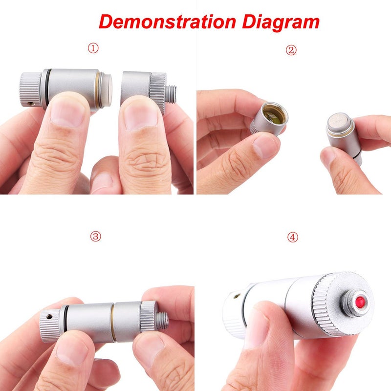 SVBONY SVBONY Reticle Eyepiece 1.25 inches Illuminated Eyepiece 12.5mm Double-line Crosshair LED Illuminator 40 Degree FOV 4 Elements Design Telescope Accessory Guide Star - Image 5