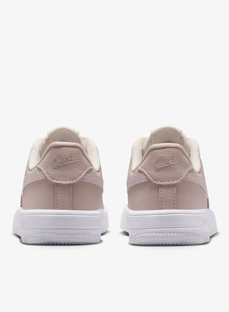 Nike PHANTOM/PLATINUM VIOLET-SILT RED-WHITE Kids Force 1 Low Lace Ess+ Bp  | Best Price UAE