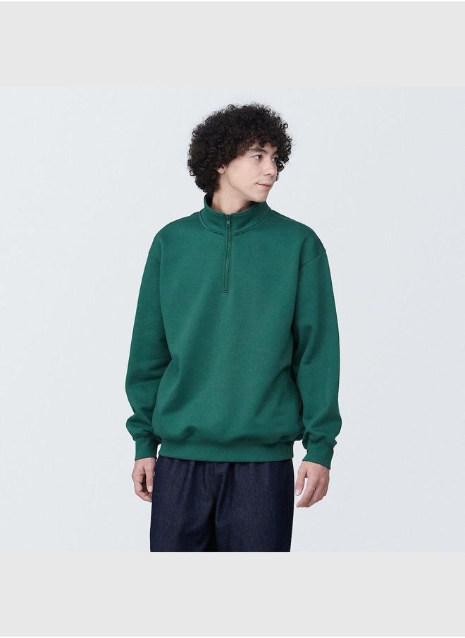 MUJI French Terry Half Zip Sweatshirt  - Image 1