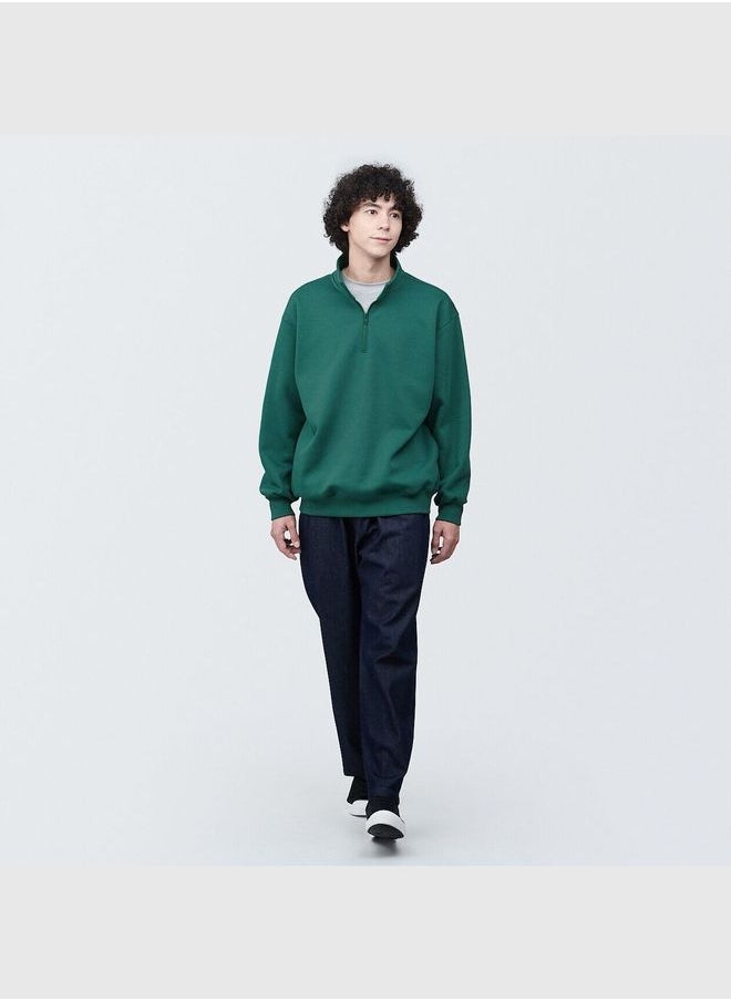 MUJI French Terry Half Zip Sweatshirt  - Image 2