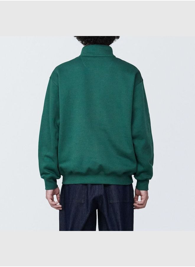 MUJI French Terry Half Zip Sweatshirt  - Image 4
