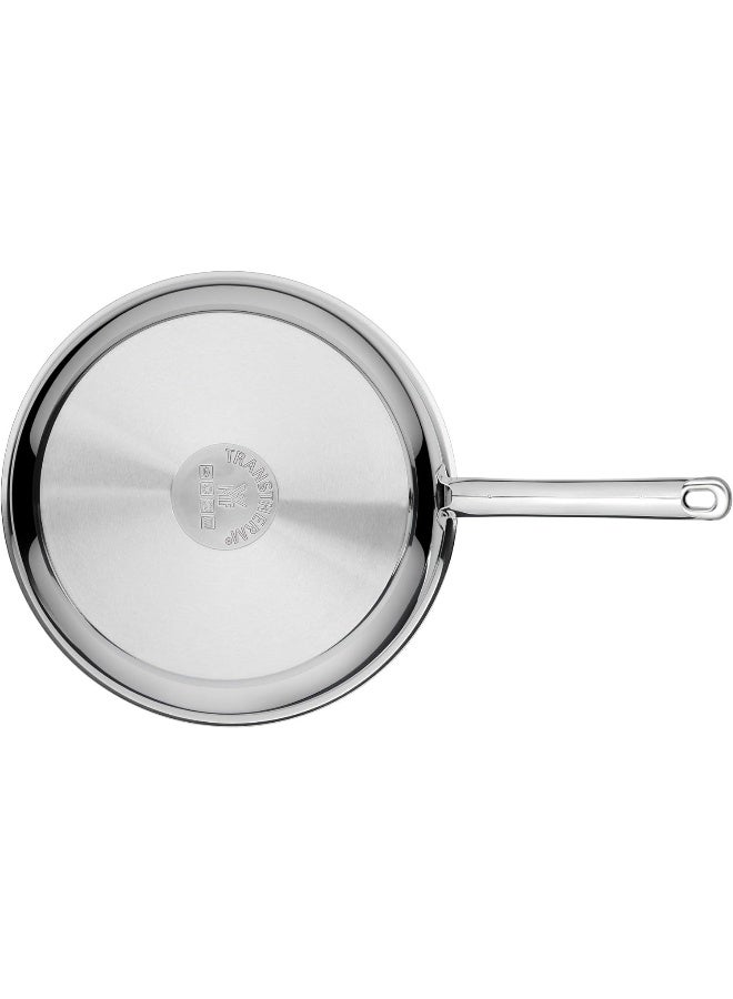 WMF Frying Pan Uncoated  20Cm Profi Made In Germany Pouring Rim Stainless Steel Handle Stainless Steel Suitable For Induction Dishwasher Safe - Image 1