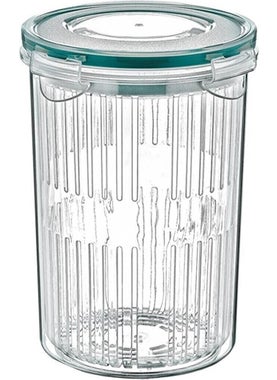 Viyalente Deep Storage Container with Vial Strainer (Olive Bowl, Pickle Bowl) 1.5lt Set of 3  - Image 3