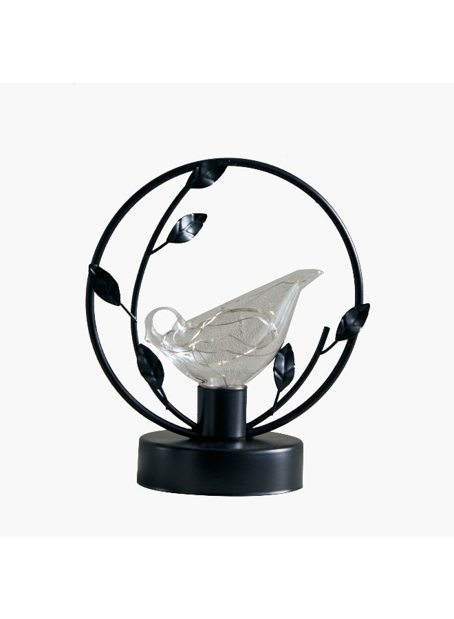 Home Box Wadee Metal Bird LED Decor Accent - 16x9.5x19 cm - Image 1