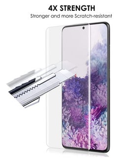 ماركة غير محددة OPPO Reno 10 / Reno 10 Pro واقي شاشة زجاجي مقاوم للأشعة فوق البنفسجية مقاوم للكسر من الحافة إلى الحافة مضاد للكسر 9H مقاوم للخدش متوافق مع OPPO Reno 10 / Reno 10 Pro  - Image 4