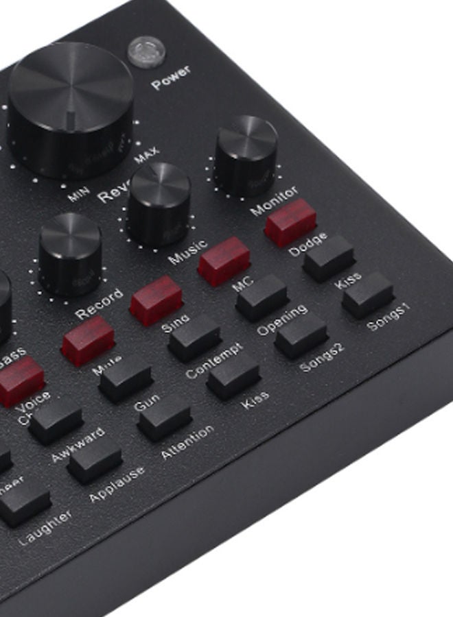 Arabest USB External Sound Card For Audio Broadcast Black - Image 4