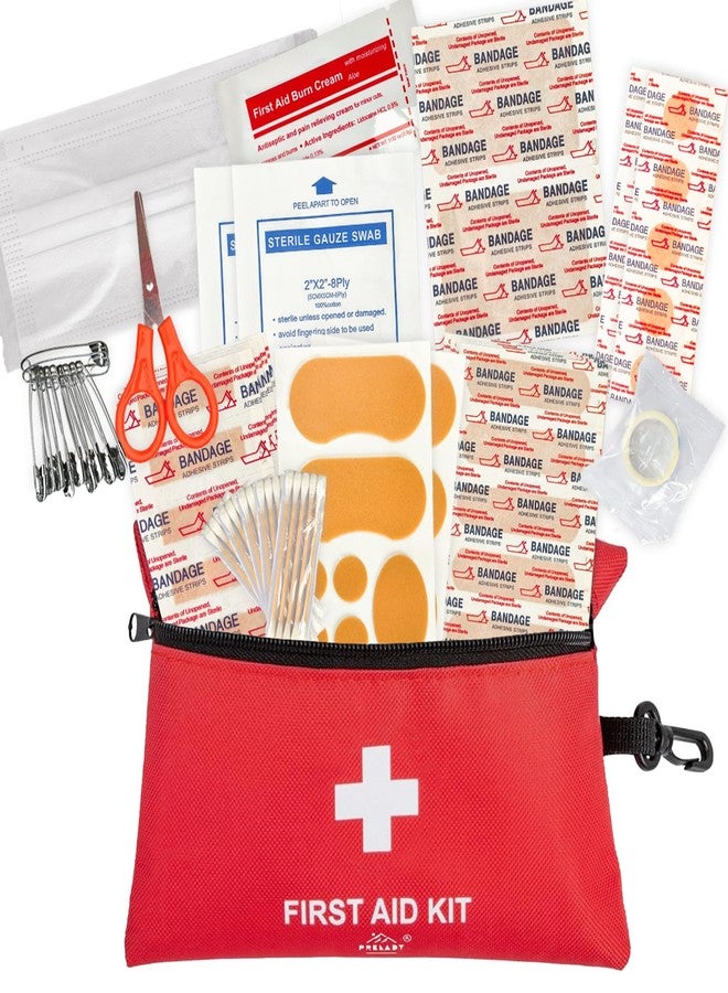 Prelady 152 Piece Small First Aid Kit, Travel Size First Aid Kit TSA Approved, International Travel Essentials, Hiking Med Kit for Backpack - Image 2