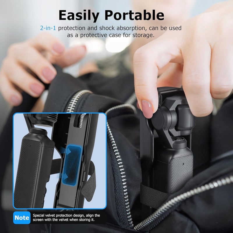 Tomat Osmo Pocket 3 Handheld Stabilizer with Mini Z-Axis Anti-Shake Grip - Image 5