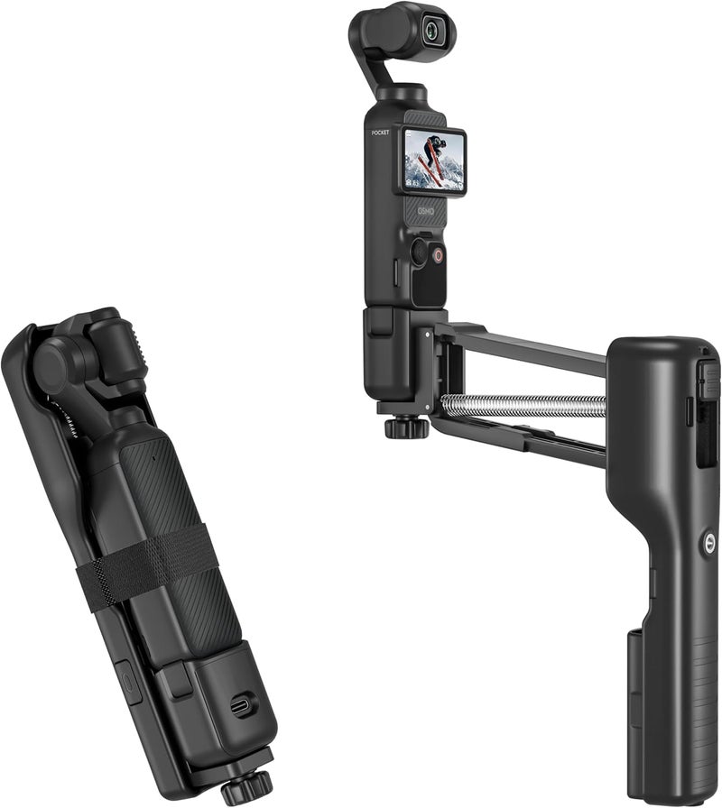 Tomat Osmo Pocket 3 Handheld Stabilizer with Mini Z-Axis Anti-Shake Grip - Image 1