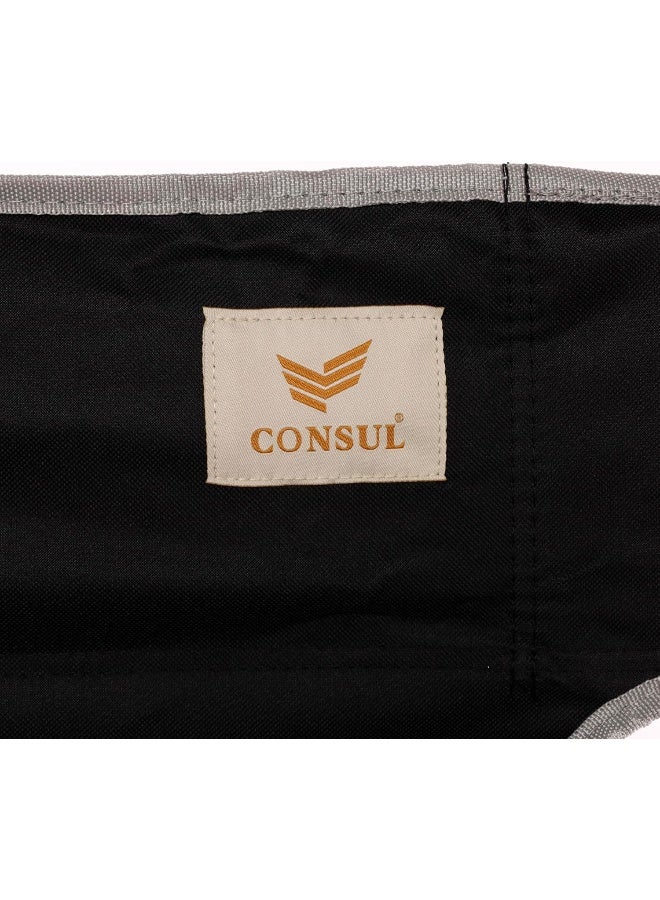 CONSUL Portable Folding Camping Chair with Back Support - Image 4