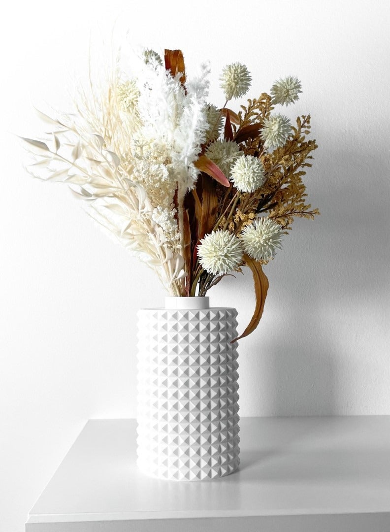 أخوة ثلاثي الأبعاد مزهرية لوفون - تحفة عصرية لديكور معاصر - Image 1