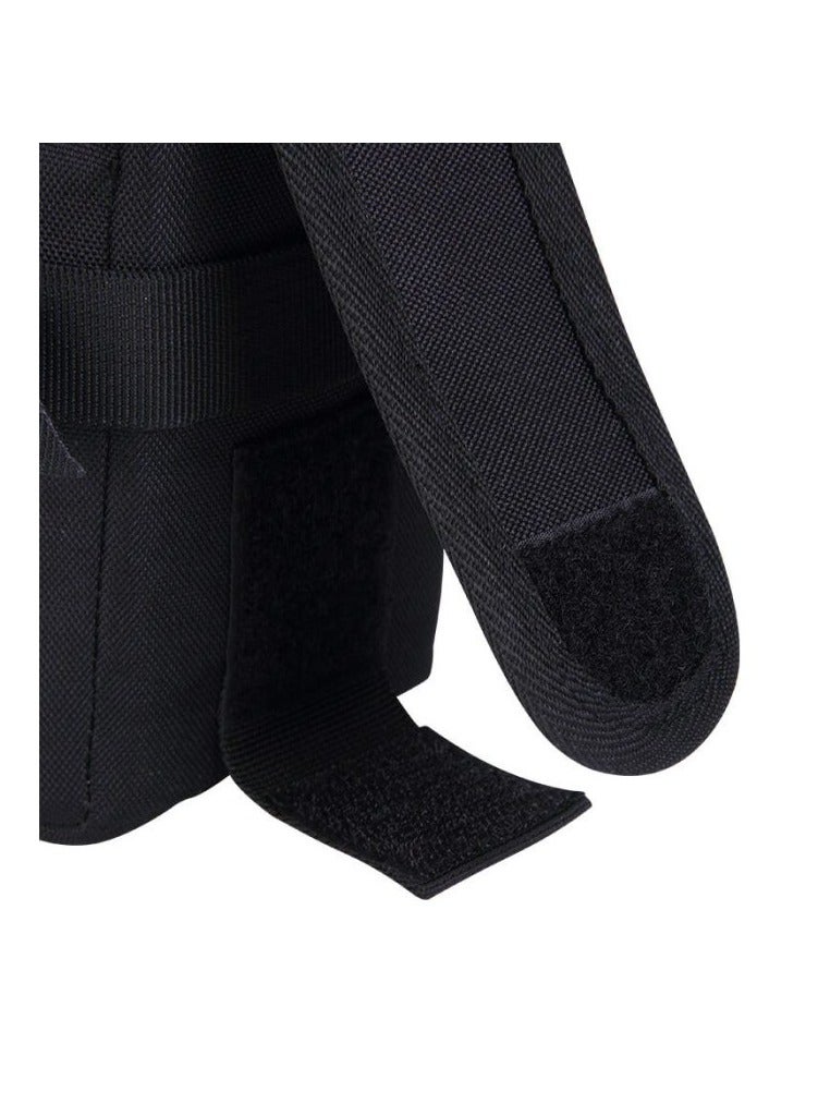 EIRMAI EMB-L2050 Model Eirmai lens bag for 24-70mm lenses with dual safety locks. Made of nylon in black. - Image 5