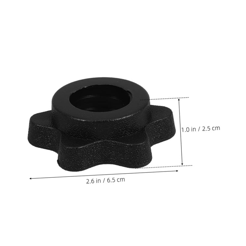 10 قطعة من صواميل قفل الباربل ومشابك قضيب الدمبل لتأمين التدريب بالأوزان وملحقات صالة الألعاب الرياضية المنزلية - Image 3