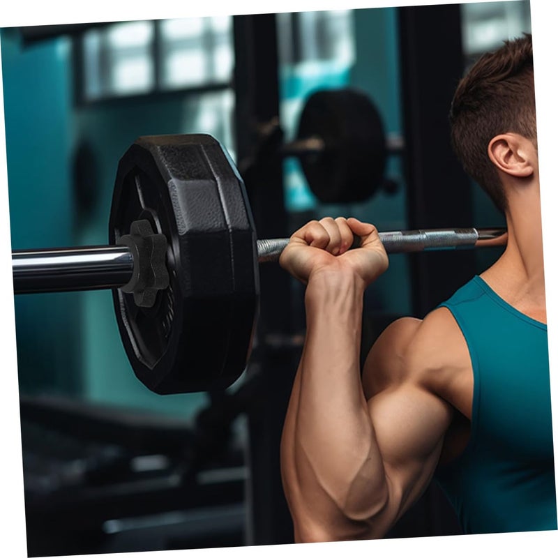 10 قطعة من صواميل قفل الباربل ومشابك قضيب الدمبل لتأمين التدريب بالأوزان وملحقات صالة الألعاب الرياضية المنزلية - Image 5