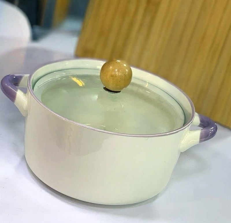 Generic Cooking Pot with Glass Lid, Double Handle .A2