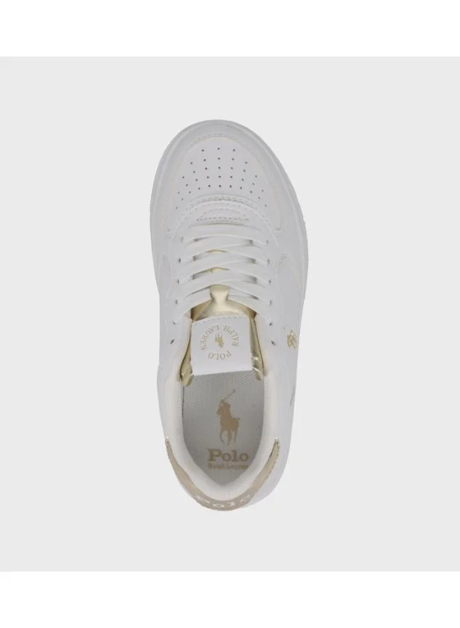 بولو رالف لورين سنيكرز Youth Masters Court Low Top