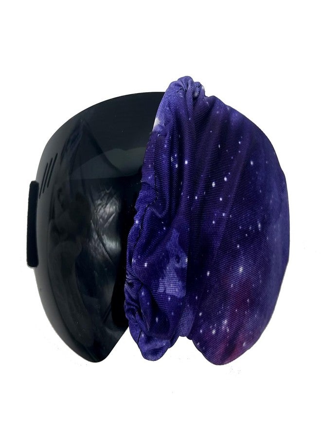 Wanty 2 Pack Lycra Microfiber Ski Snowboard Goggle Cover Sleeve Protectors for Lens Protection Travel Storage, Blue+Purple - Image 3