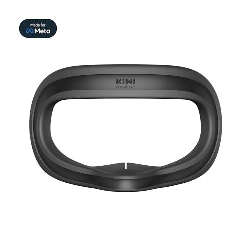 KIWI design F4 Silicone Facial Cover Compatible with Meta Quest 3S (Made for Meta), NOT Compatible with Quest 3 - Image 1