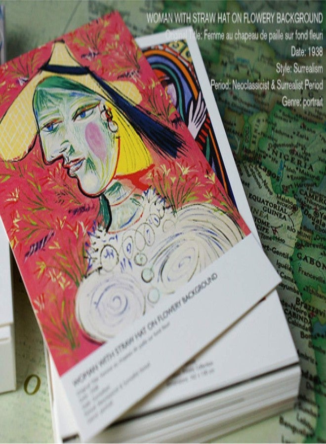 HOSTEESSCHOICE Beautiful Art Postcards set of 30 Post card of Pablo Picasso variety pack Famous Painting Scenery,4 x 6 Inches - Image 2