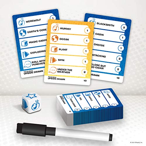 USAOPOLY تيليستريشنز أبسايد دراون | لعبة لوحية عائلية ولعبة جماعية | شارك وارسم مقلوباً | لعبة فريق من صانعي تيليستريشنز - Image 3